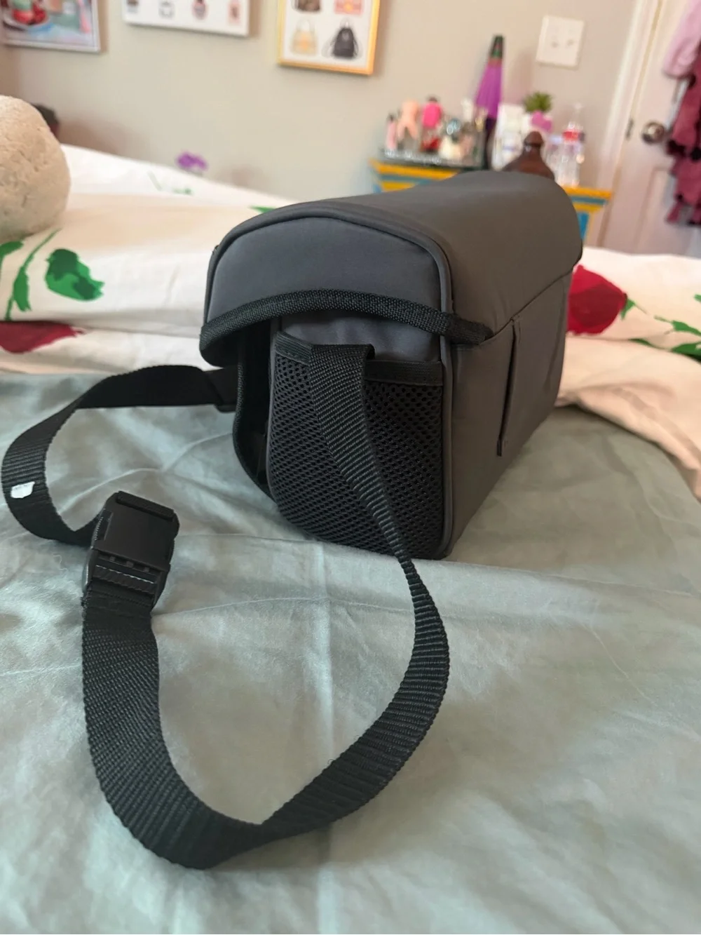 Sony Black and Gray Handycamera Messenger Bag